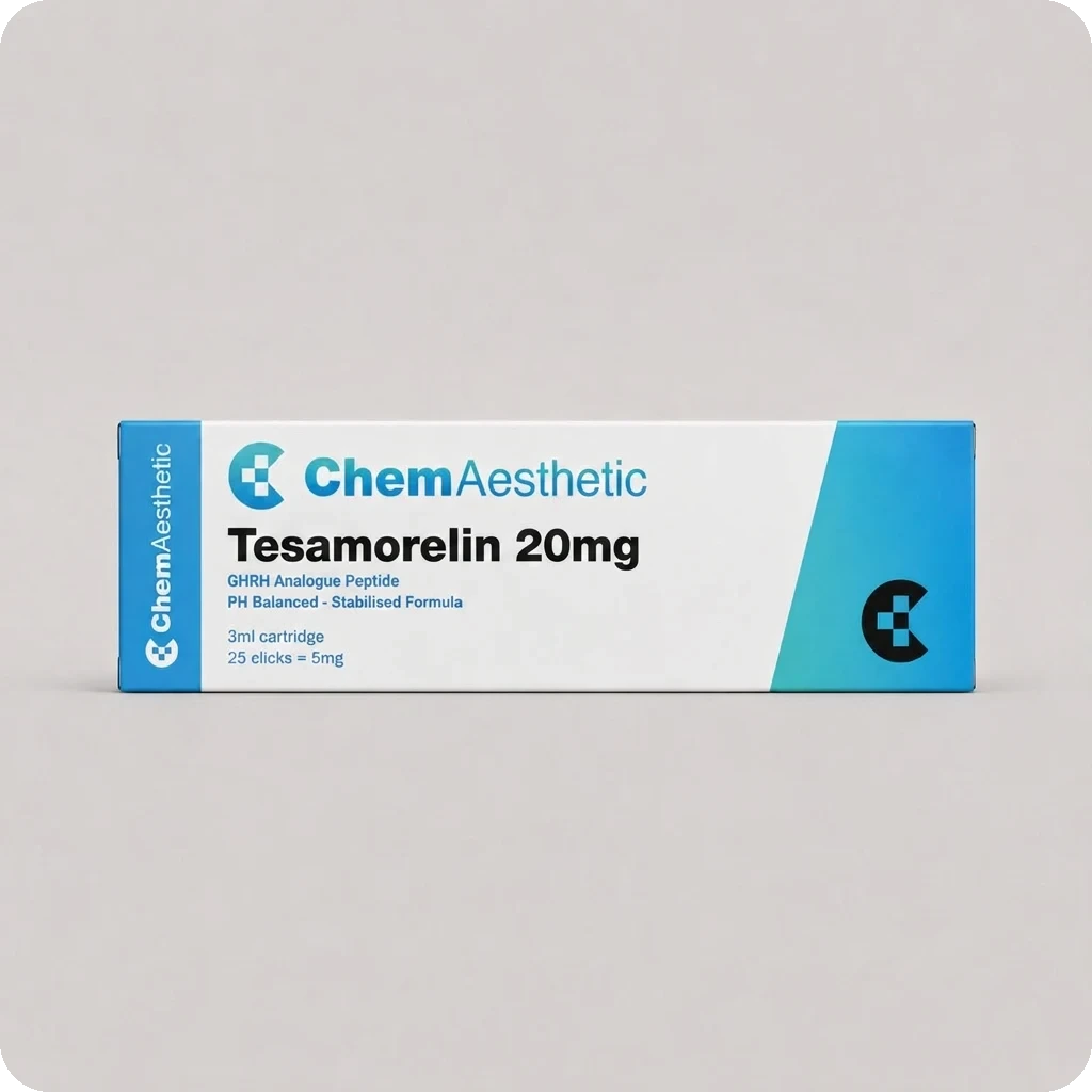 Tesamorelin Pen — The Purity Standard branded injector pen